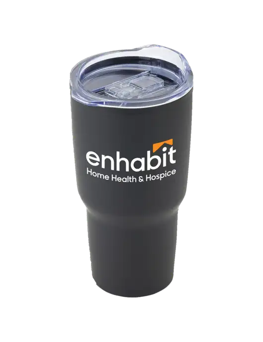 Enhabit Odyssey Black 30 oz Travel Tumbler w/Enhabit Logo