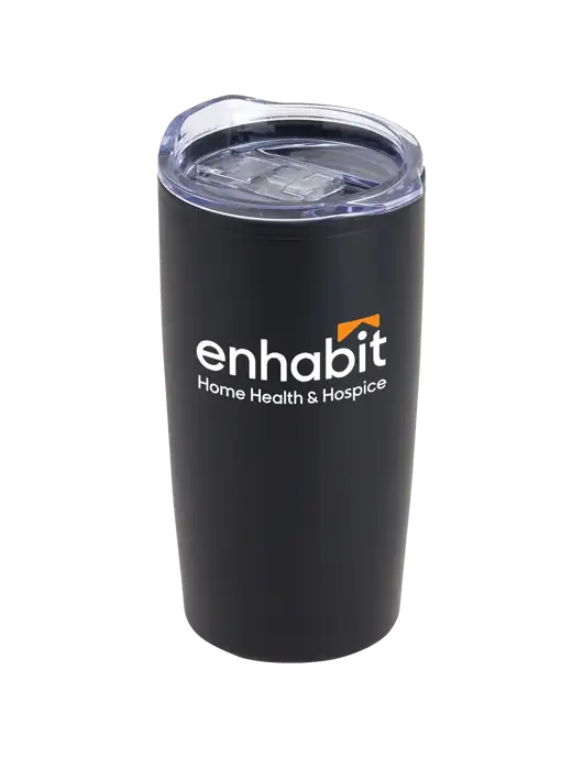 Enhabit Olympus Black 20 oz Tumbler w/Enhabit Logo