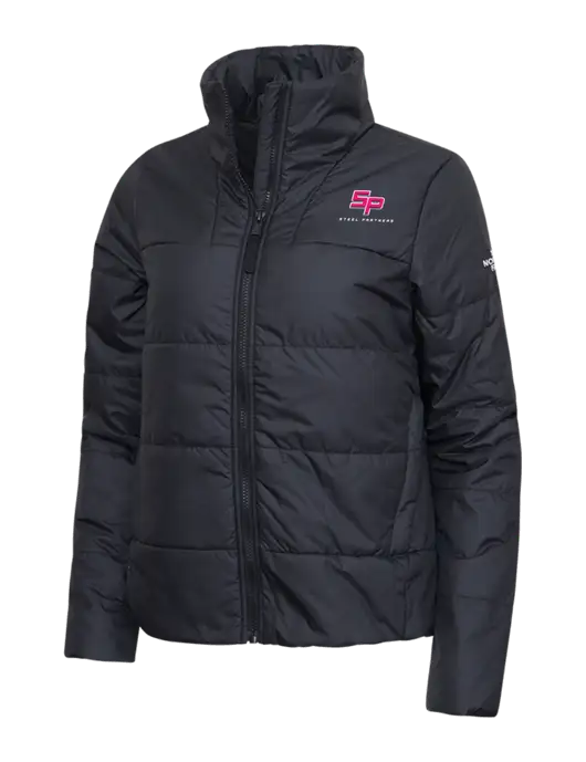 Steel Partners North Face  Black Womens Everyday Insulated Jacket w/Steel Partners Logo