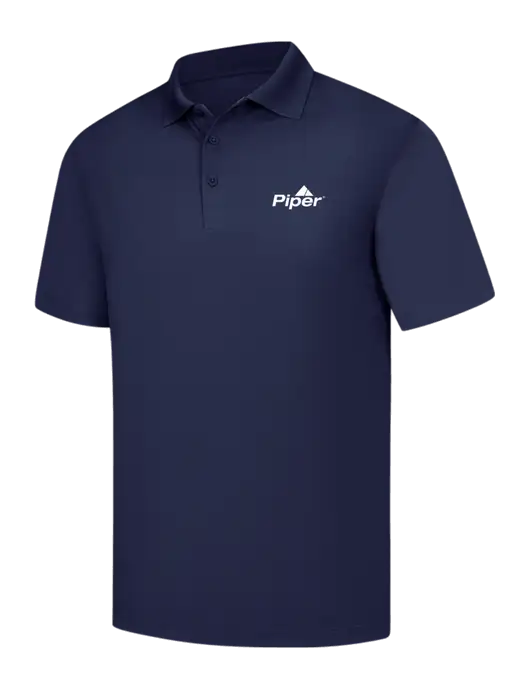 Piper Navy Micropique Sport-Wick Polo w/Piper Logo