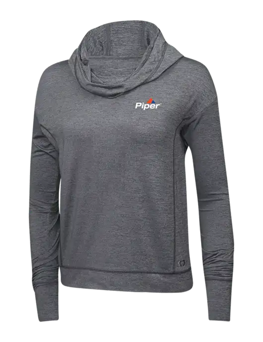 Piper OGIO Gear Grey Heather Endurance Womens Force Hoodie w/Piper Logo