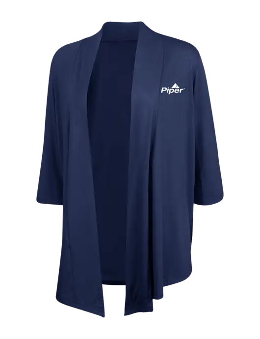 Piper Dress Navy Blue Womens Concept Shrug w/Piper Logo