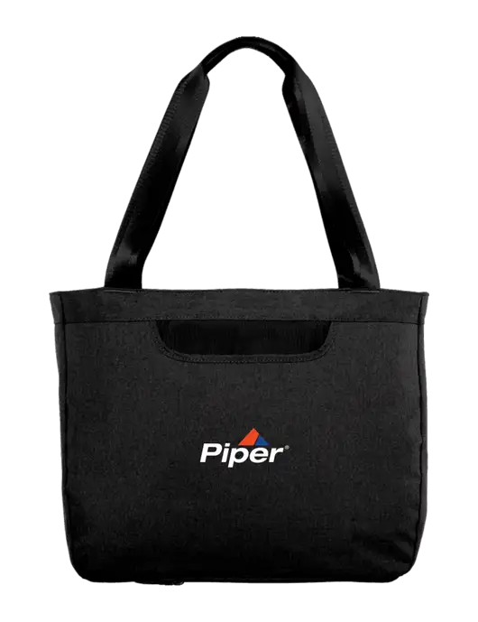 Piper Exec Black Laptop Tote w/Piper Logo