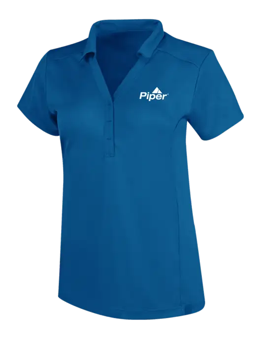 Piper OGIO Royal Blue Womens Framework Polo w/Piper Logo