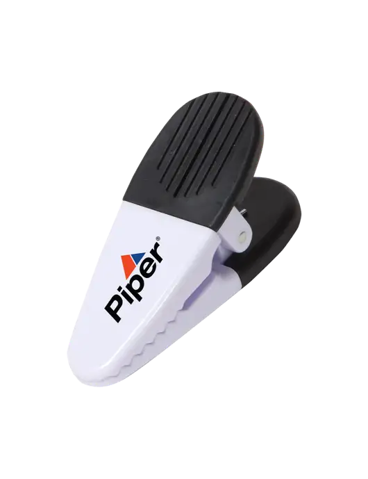 Piper Magnetic White Power Clip w/Piper Logo