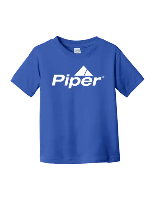 Piper Rabbit Skins Royal Toddler Fine Jersey Tee w/Piper Logo