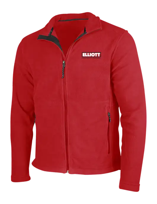 Elliott Red Fleece Jacket w/Elliott Logo