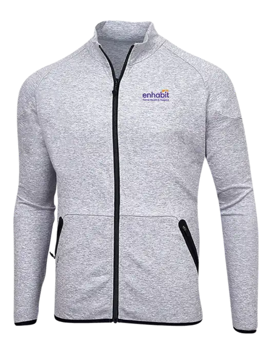 Enhabit OGIO Light Grey Endurance Origin Jacket w/Enhabit Logo