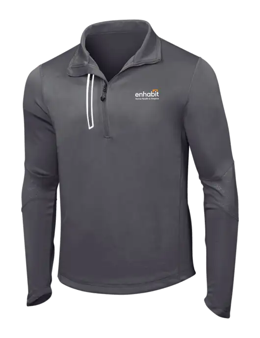 Enhabit OGIO Gear Grey Endurance Fulcrum 1/4 Zip w/Enhabit Logo