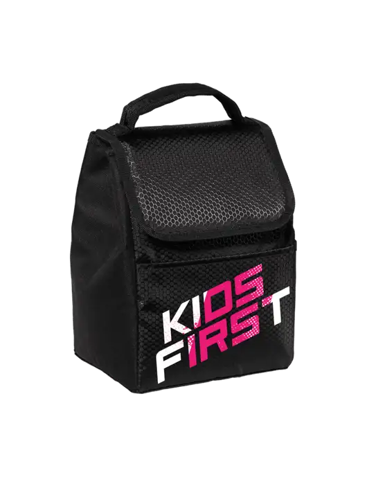 Steel Partners Lunch Bag Black Cooler w/Kids First Logo