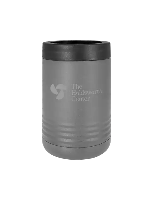 The Holdsworth Center Polar Camel 12 oz Powder Coated Grey Vacuum Insulated Beverage Holder w/Holdsworth Center Logo