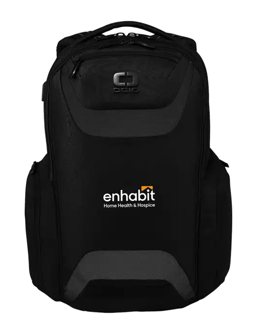 Enhabit OGIO Black Charcoal Connected Pack w/Enhabit Logo