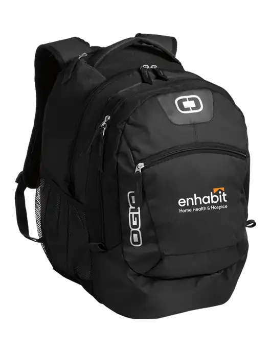 Enhabit OGIO Black Rogue Pack
 w/Enhabit Logo