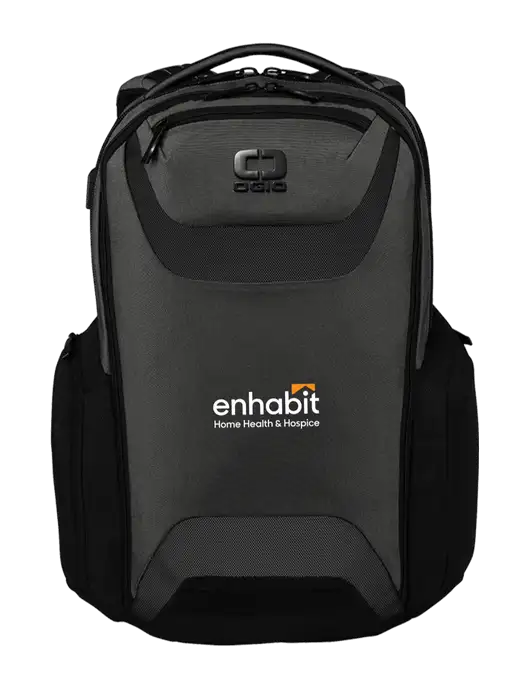 Enhabit OGIO Tarmac Charcoal Connected Pack w/Enhabit Logo