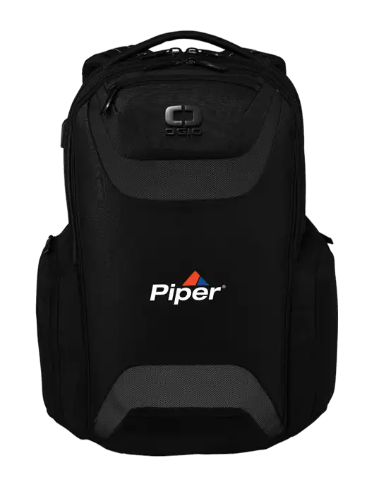 Piper OGIO Black Charcoal Connected Pack w/Piper Logo