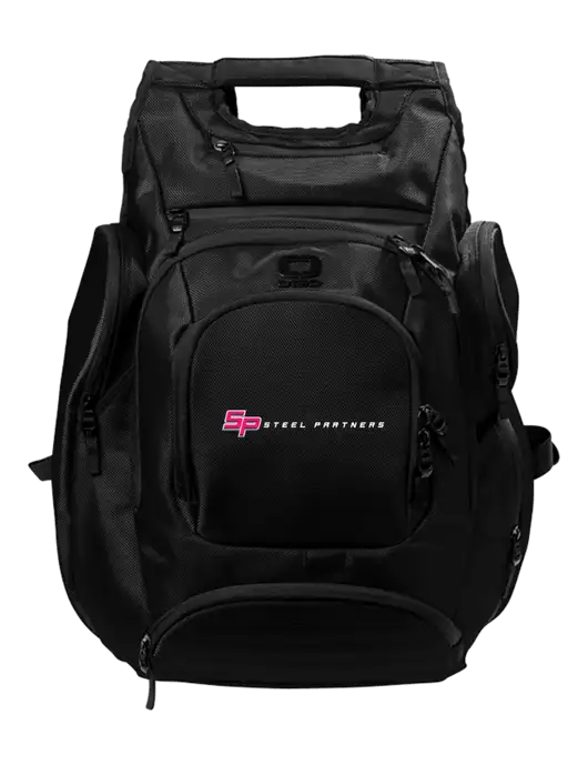 Steel Partners OGIO Blacktop Metro Ballistic Laptop Backpack w/Steel Partners Logo