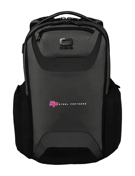 Steel Partners OGIO Tarmac Charcoal Connected Pack w/Steel Partners Logo